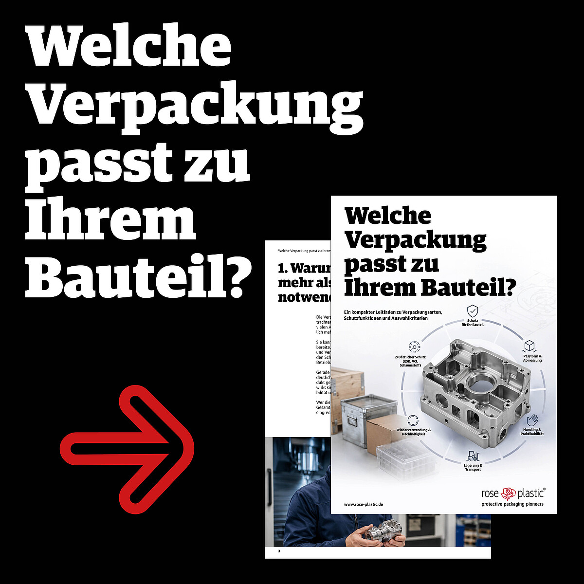Welche Verpackung passt zu Ihrem Bauteil?