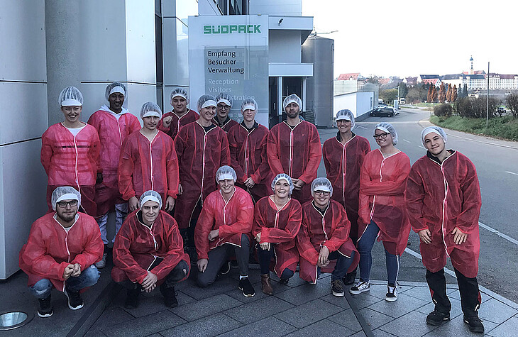 YoungTeam besucht Verpackungshersteller SÜDPACK