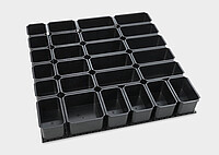 SplitPack: eine Multi-Verpackung im Mehrkammersystem mit einzeln abnehmbaren Kammern.
