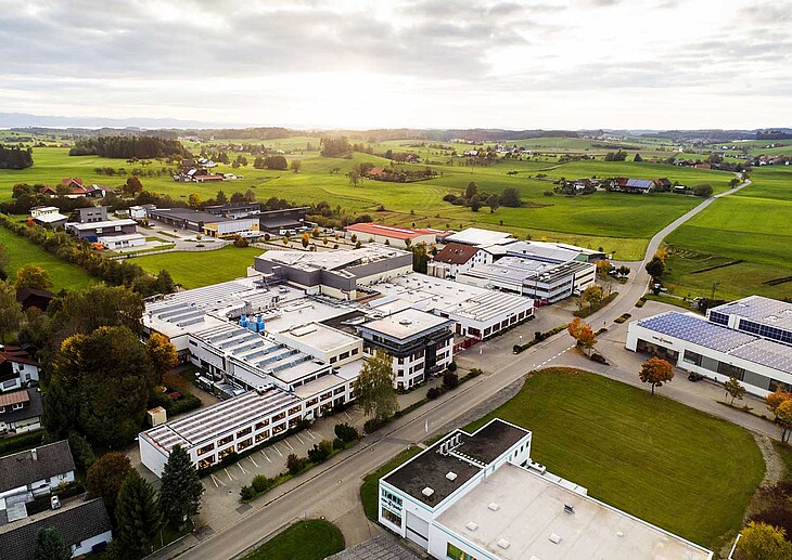 rose plastic headquarter in Hergensweiler, Germany