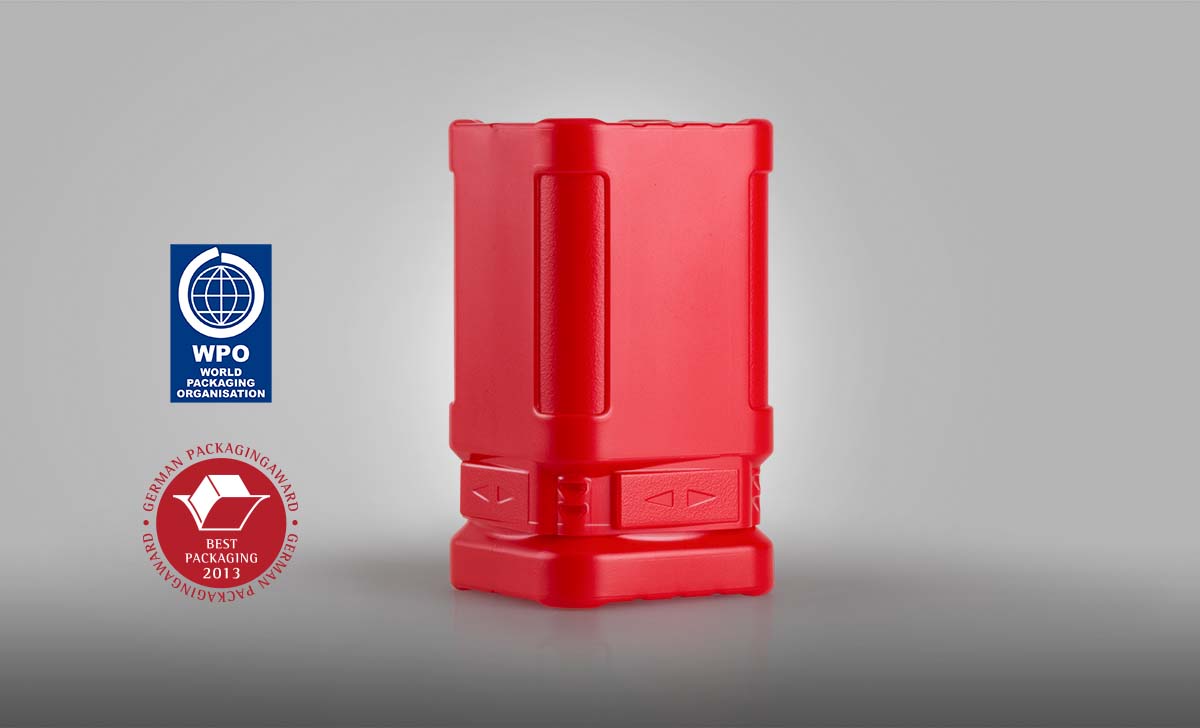 Unser BlockPack gewann den Deutschen Verpackungspreis 2013.