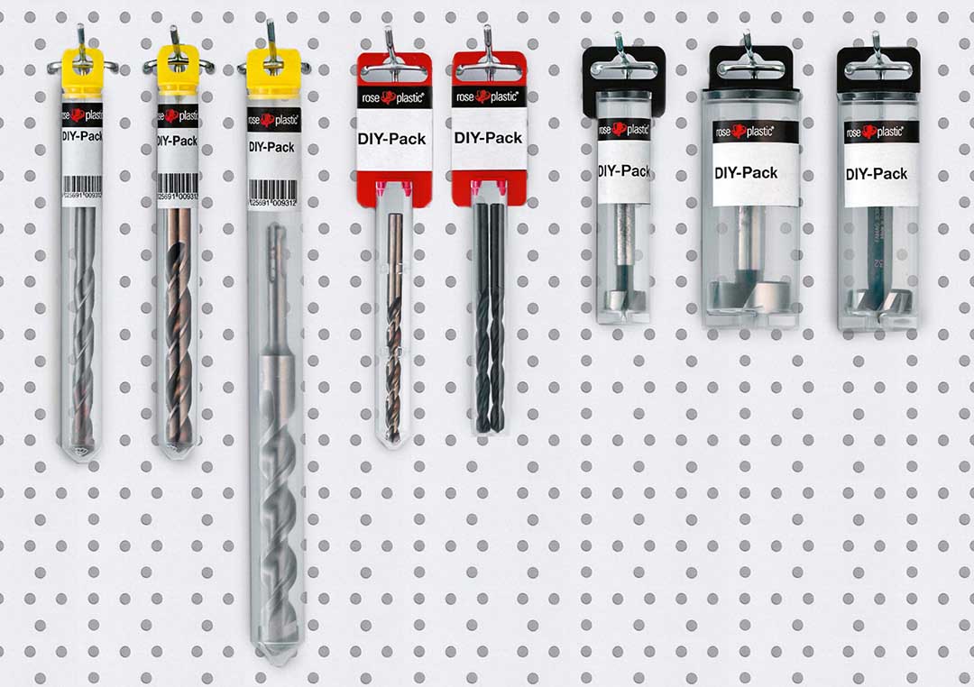 DIY-Pack für Forstnerbohrer im Einsatz an der Lochwand.