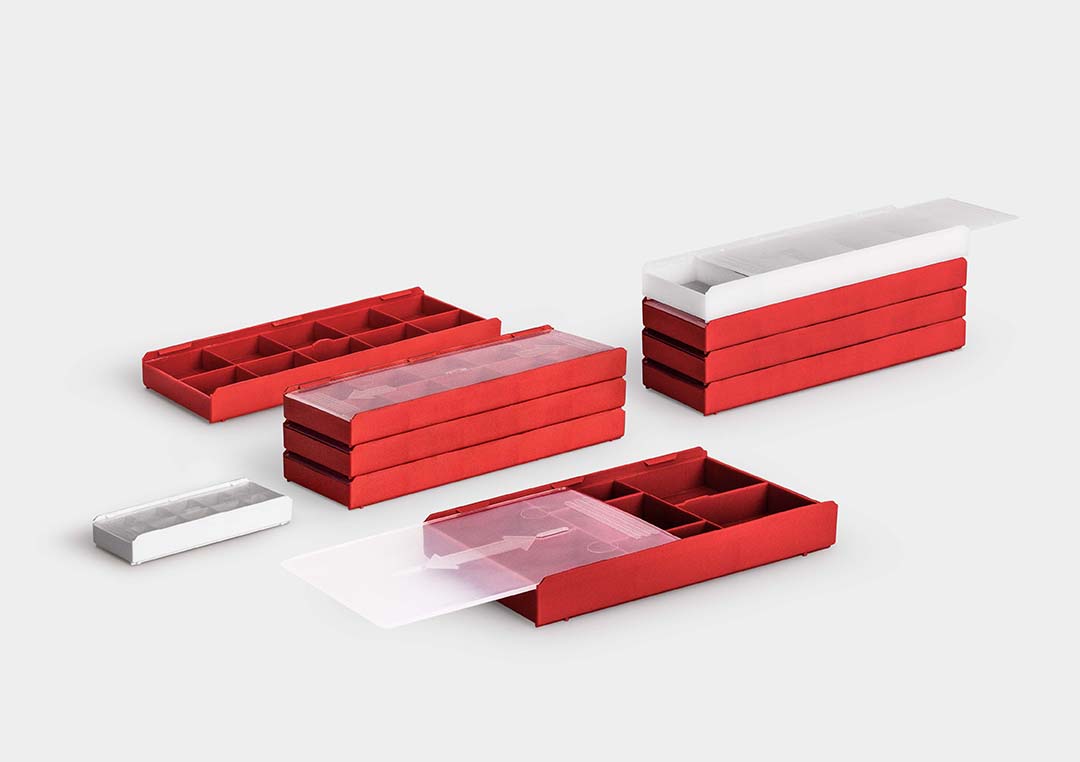 InsertBox HighS:eine robuste Verpackungslösung für Wendeschneidplatten.