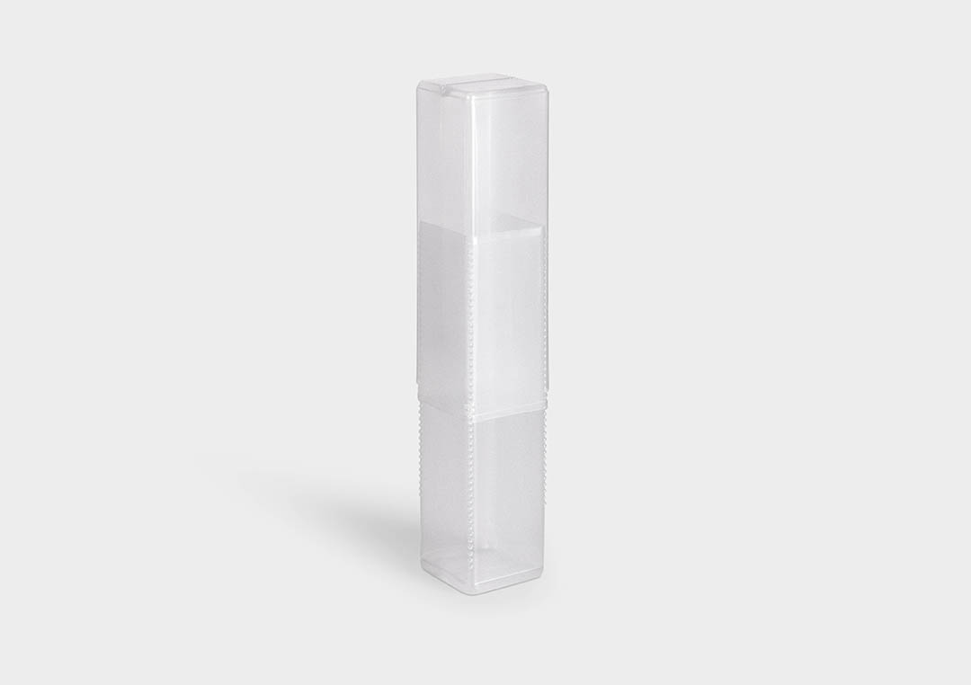 QuadroPack: Plastic Packaging Tubes - rose plastic Plastic Square Telescopic Tube