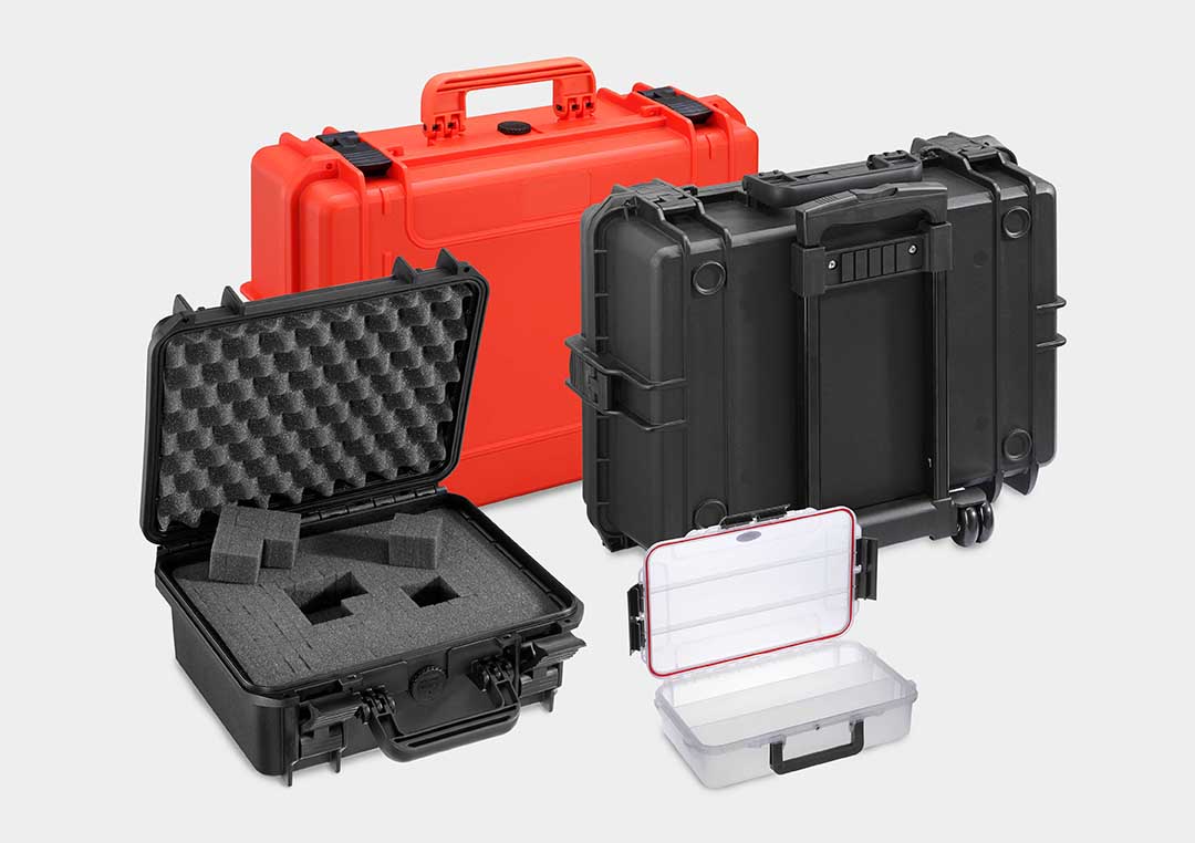 RoseCase ProSecure: die robusten Boxen und Koffer für den Einsatz im Indoor- und Outdoorbereich.